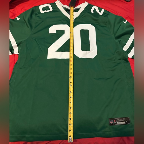 NWT NFL New York Jets Breece Hall Jersey with White Trim - Picture 13 of 13